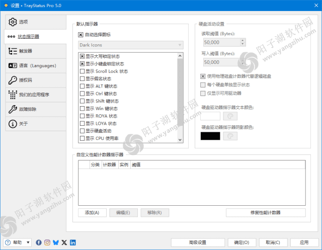 TrayStatus Pro v5.0 多语便携版-任务栏显示系统状态插图