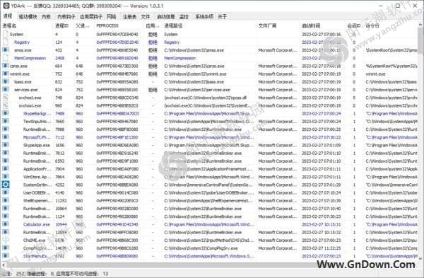 YDArk(系统内核工具) v1.0.3.1 最新版单文件