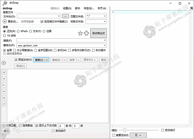 dnGrep v4.7.25.0 中文绿色版-文件搜索工具插图