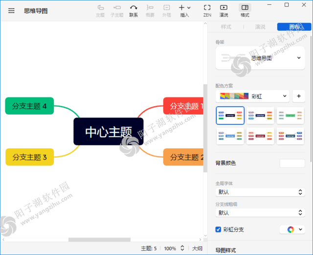 XMind 2024(思维导图软件) v24.04.10301 中文绿色版