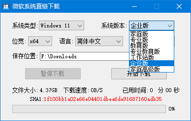微软系统直链下载工具 v1.3.5.2 中文绿色版-一键下载原版系统插图