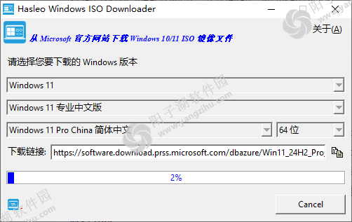 Hasleo Windows ISO Downloader v2.4 汉化绿色版-微软系统镜像下载插图