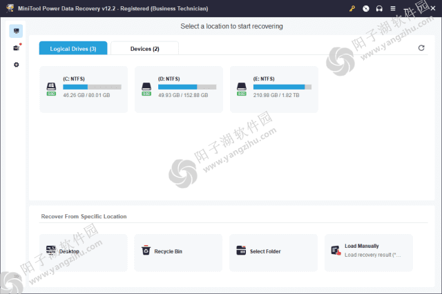 MiniTool Power Data Recovery v12.8 便携版-数据恢复软件插图