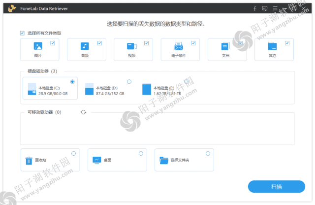 FoneLab Data Retriever v1.6.12 多语便携版-专业数据恢复软件插图
