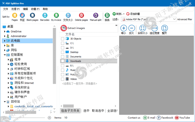 CoolUtils PDF Splitter(PDF分割工具) Pro v6.1.0.71 多语便携版