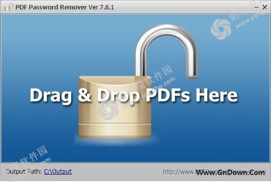 PDF Password Remover(PDF解密工具) v7.6.1 免费版