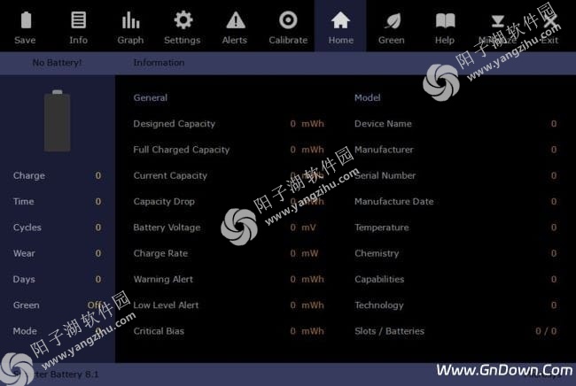 Smarter Battery(笔记本电池管理软件) v8.1 便携版
