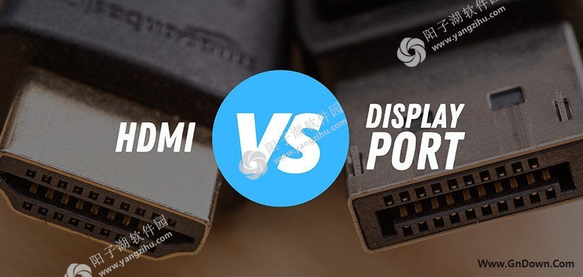 HDMI 与 DisplayPort 连接器