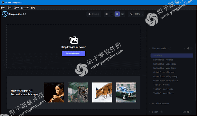 Topaz Sharpen AI v4.1.0 英文便携版-图像锐化软件插图