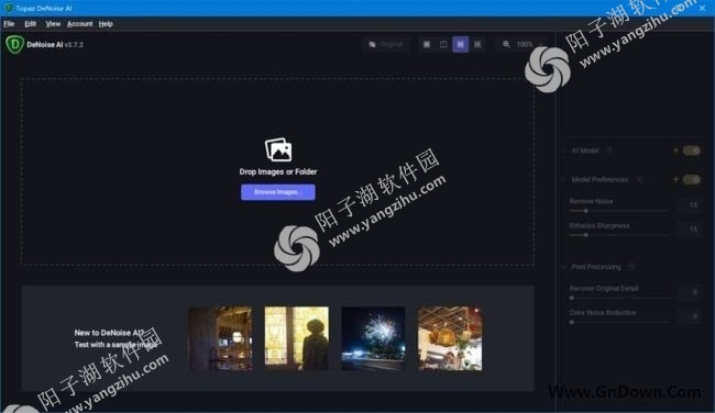 Topaz DeNoise AI(图像降噪软件) v3.7.2 便携版