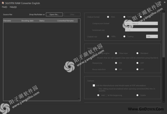 SILKYPIX RAW Converter(RAW图像处理软件) v1.0.7.1 便携版