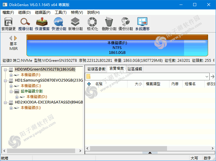 DiskGenius Professional 6.0.1.1645 Crack 简繁中文单文件版插图