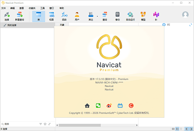 Navicat Premium(数据库管理工具) v17.3.11 中文高级版